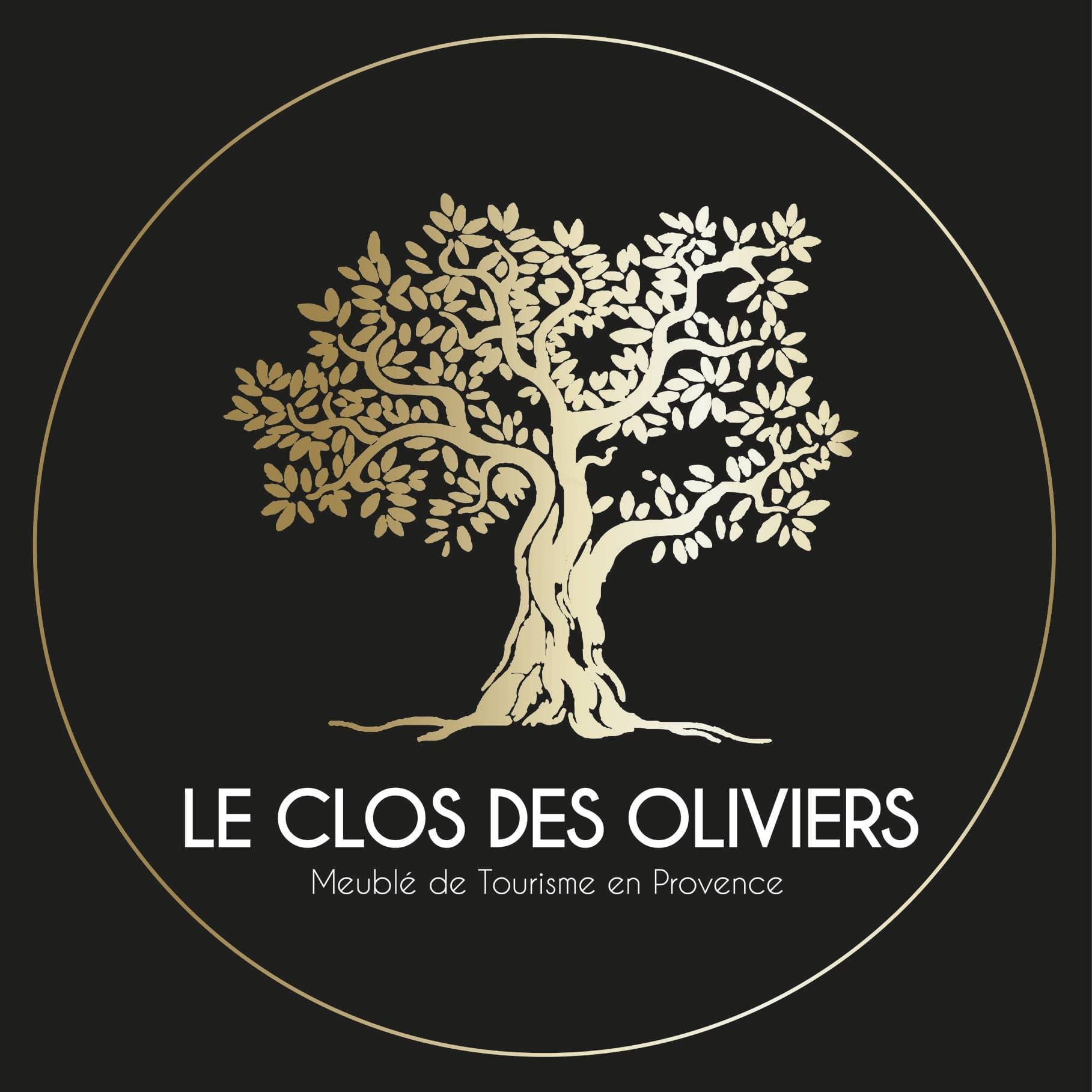 création logo- Le Clos des Oliviers- agence cm communication