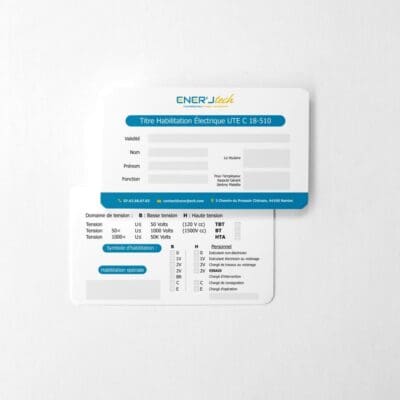 Carte mockup carré