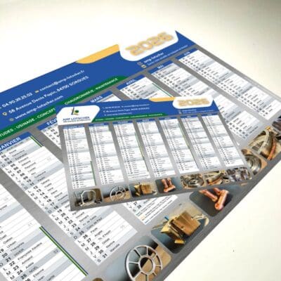 Un calendrier AMP Lotscher