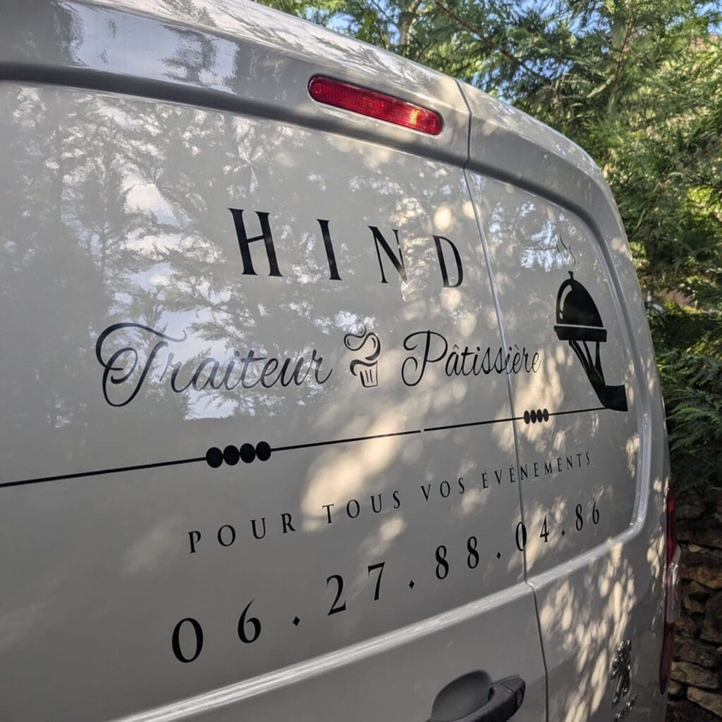 HIND marquage sur-mesure pour un traiteur