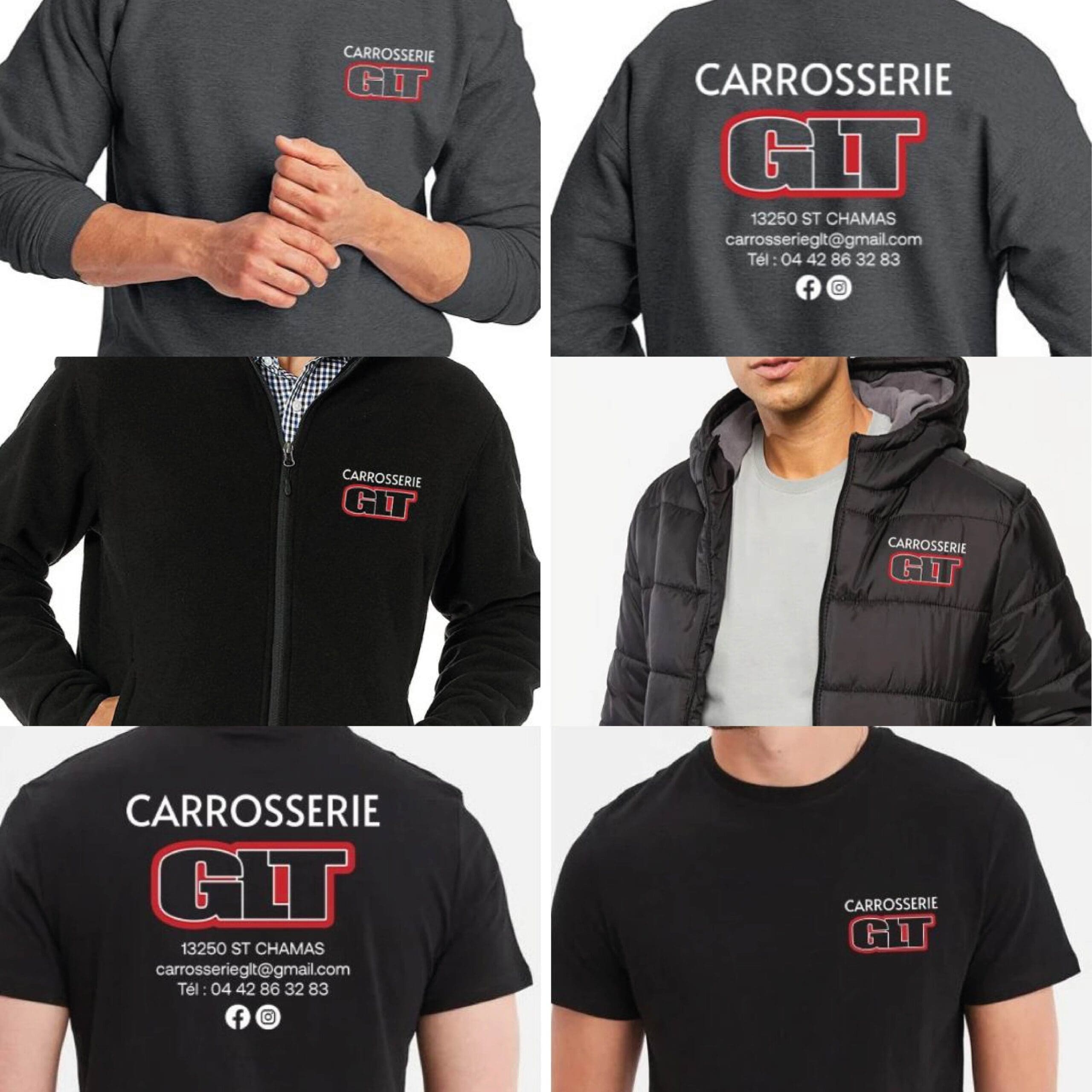 Une tenue textile pro pour la Carrosserie GLT