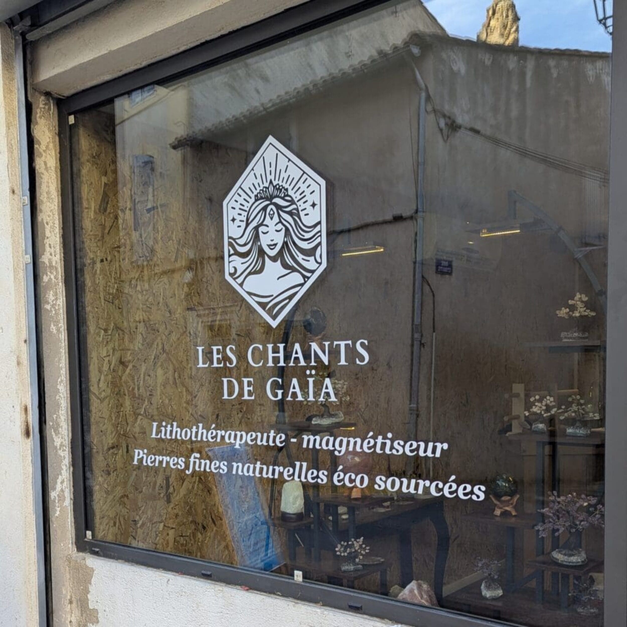 Autocollant - Les chants de Gaia (3) - carré