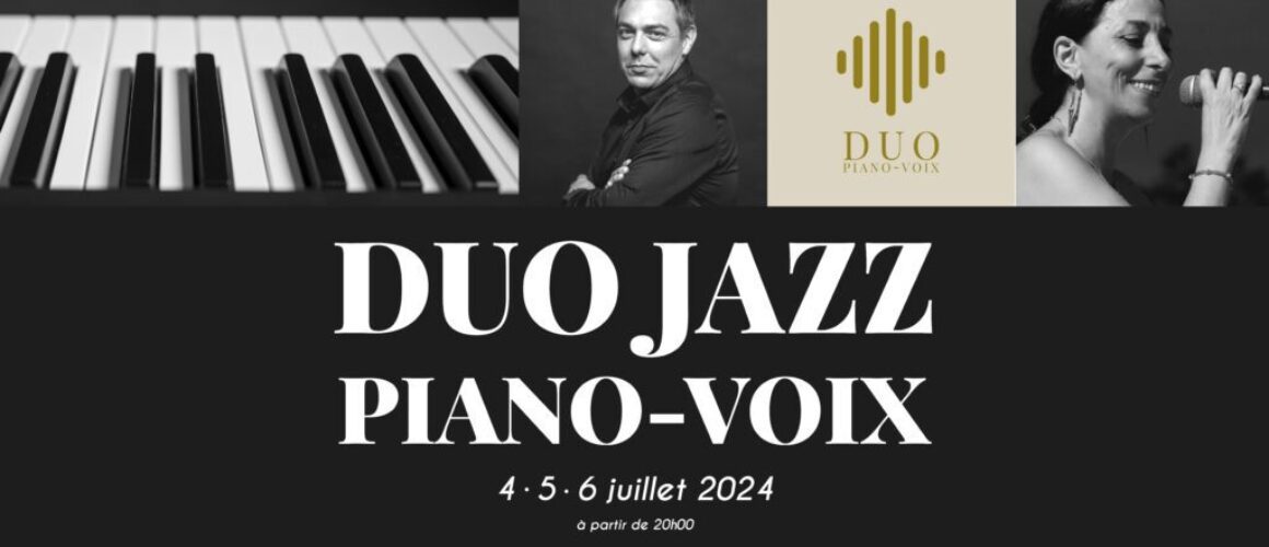 4-5-6 juillet 2024 soirée piano voix restaurant le moulin des sens à Salon de Provence